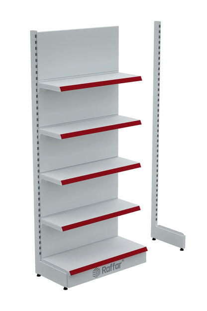 Modul Suplimentar Alb cu Bază, Cu Un Picior (Nu se utilizează individual) 90*H220 CM