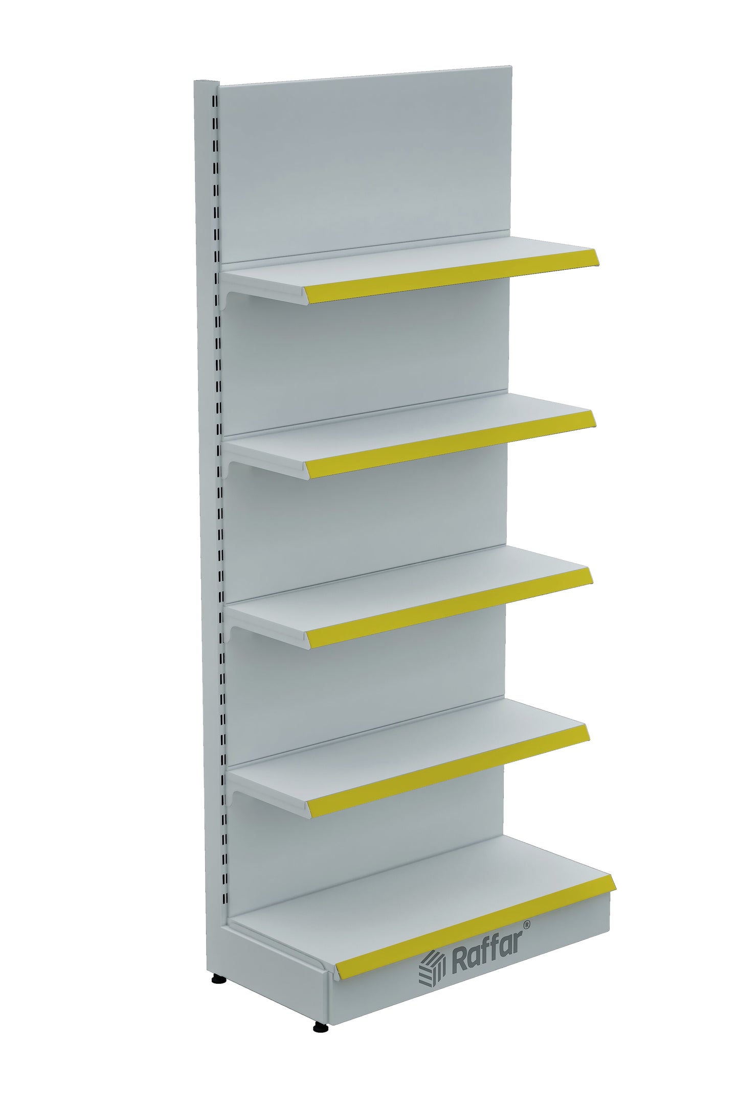 Modul Suplimentar Alb cu Bază, Cu Un Picior (Nu se utilizează individual) 90*H220 CM