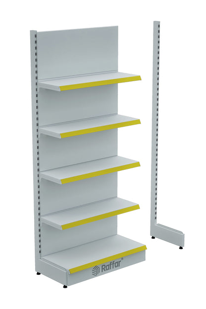 Modul Suplimentar Alb cu Bază, Cu Un Picior (Nu se utilizează individual) 90*H220 CM